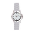 Unisex La Playa Sporty Watch W/ White Polyurethane Strap